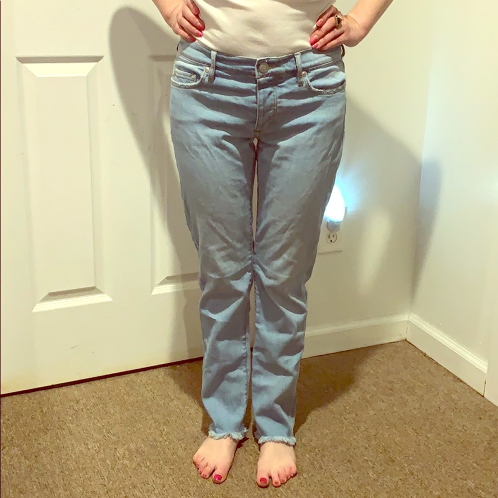 Ann Taylor light denim jeans